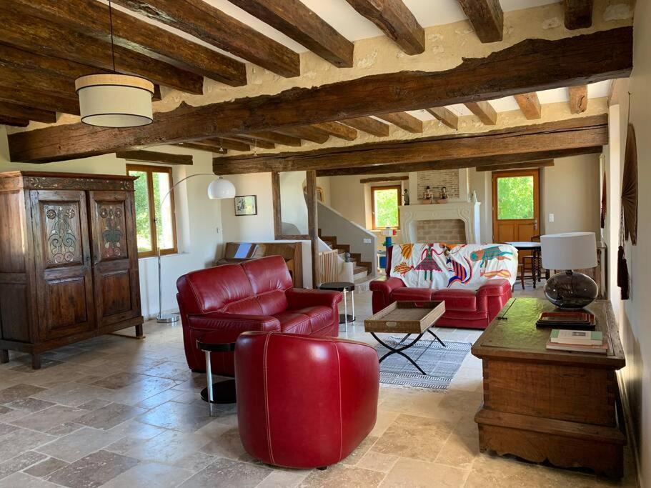 Maison De Charme En Pleine Nature Saint-Germain-des-Grois 外观 照片