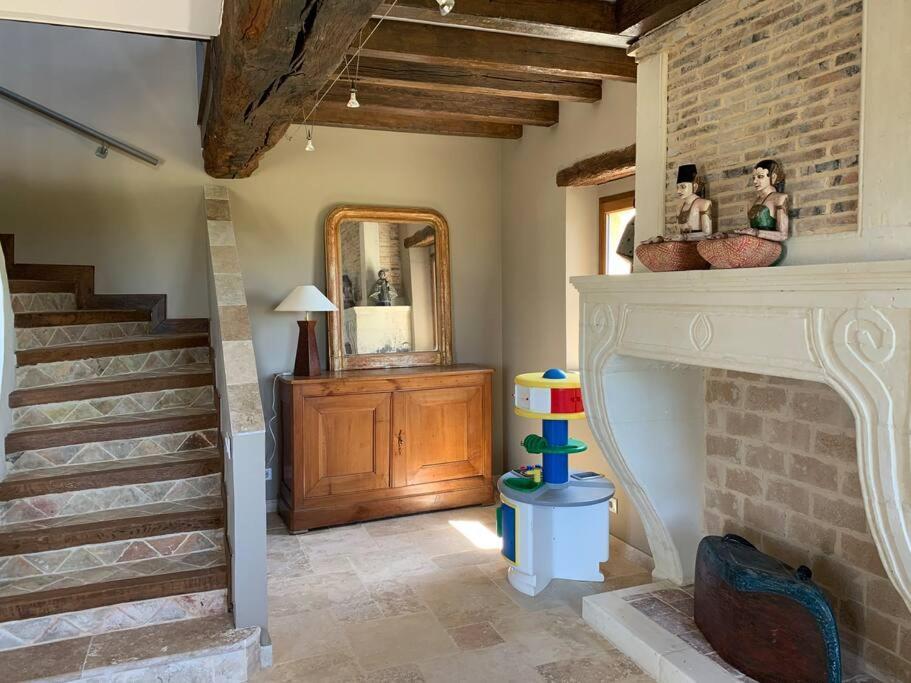 Maison De Charme En Pleine Nature Saint-Germain-des-Grois 外观 照片